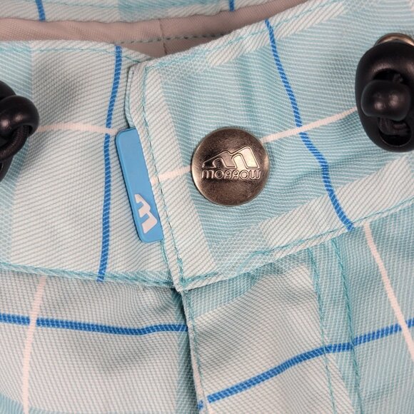 Morrow Women’s Small Blue Plaid Ski Snowboard Snow Pants‎ Outdoor - Picture 4 of 12